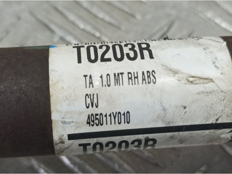 Recambio de transmision delantera derecha para kia picanto concept referencia OEM IAM 495011Y010  