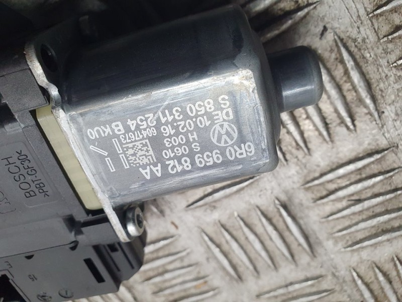 Recambio de elevalunas trasero derecho para volkswagen polo (6c1) bluemotion referencia OEM IAM SIN REF  ELECTRICO