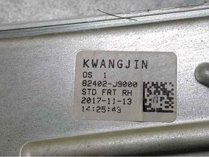 Recambio de elevalunas delantero derecho para hyundai kona style 4wd referencia OEM IAM 82402J9000 2 PINS ELECTRICO