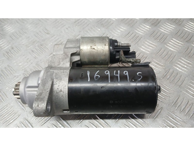 Recambio de motor arranque para skoda fabia ii (542) 1.4 tdi referencia OEM IAM 02T911024 BOSCH 0001123018