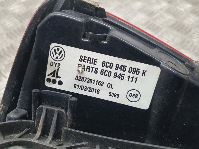 Recambio de piloto trasero izquierdo para volkswagen polo (6c1) bluemotion referencia OEM IAM 6C0945095K 0287301162 