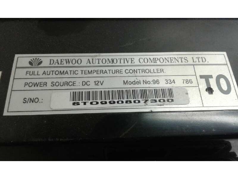 Recambio de mando climatizador para daewoo leganza 2.0 cat referencia OEM IAM 96334786 1000001992044 96334786