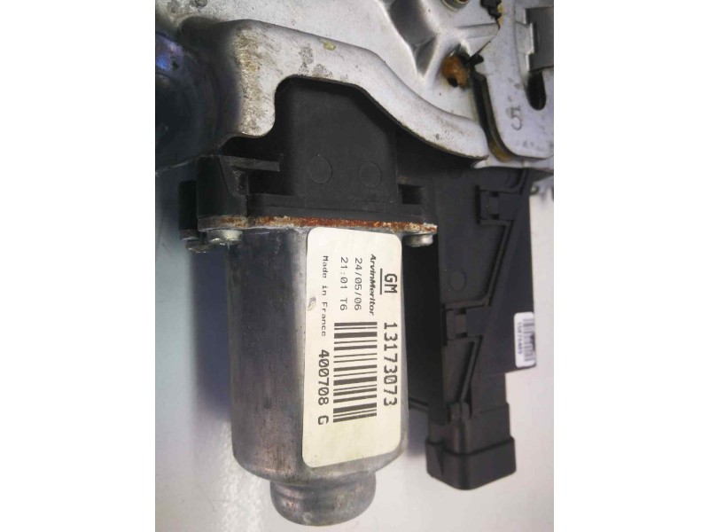 Recambio de elevalunas delantero izquierdo para opel corsa c cosmo referencia OEM IAM 400708G 6 PINS 13173073
