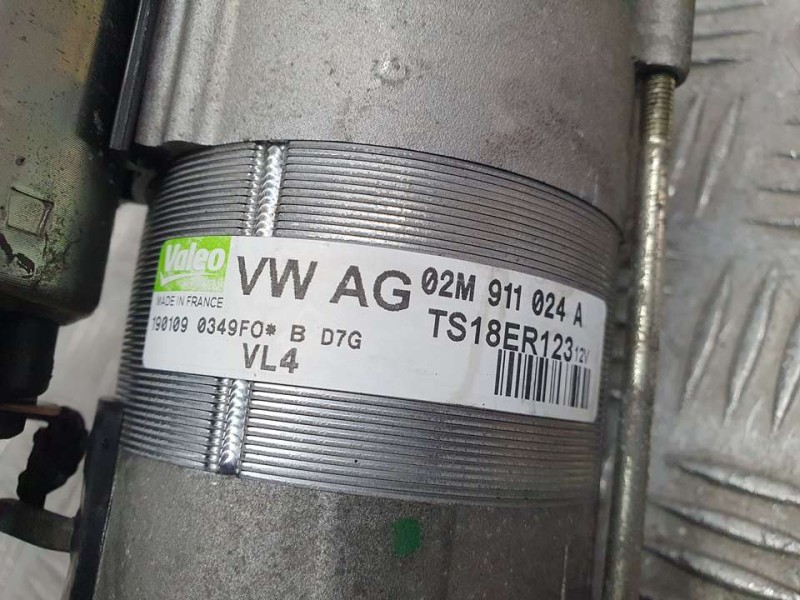 Recambio de motor arranque para volkswagen tiguan (5n1) advance referencia OEM IAM 02M911024A TS18ER123 