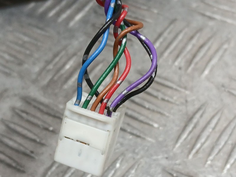 Recambio de retrovisor izquierdo para lexus is200 (gxe10) 2.0 referencia OEM IAM 8794053140G0 012175 ELECTRICO 7 CABLES