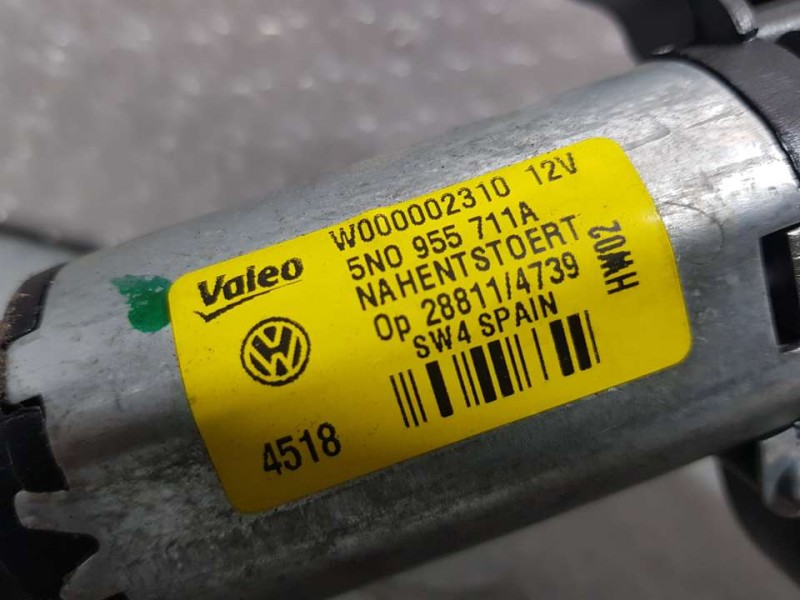 Recambio de motor limpia trasero para volkswagen tiguan (5n1) advance referencia OEM IAM 5N0955711A 5N0955711A 