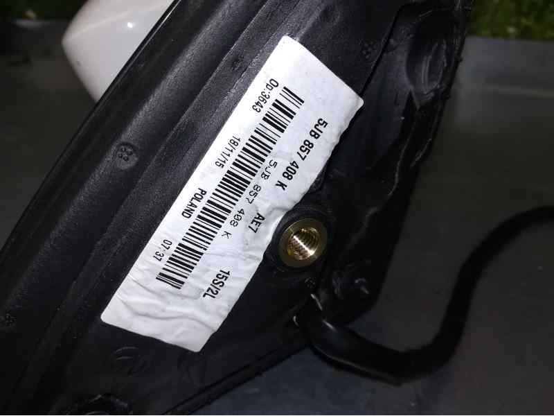 Recambio de retrovisor derecho para seat toledo (kg3) reference referencia OEM IAM 5JB857408K 6 CABLES ELECTRICO