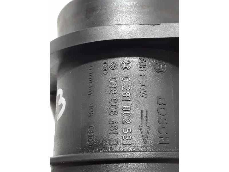 Recambio de caudalimetro para volkswagen golf plus (5m1) trendline referencia OEM IAM 038906461B 0281002531 BOSCH