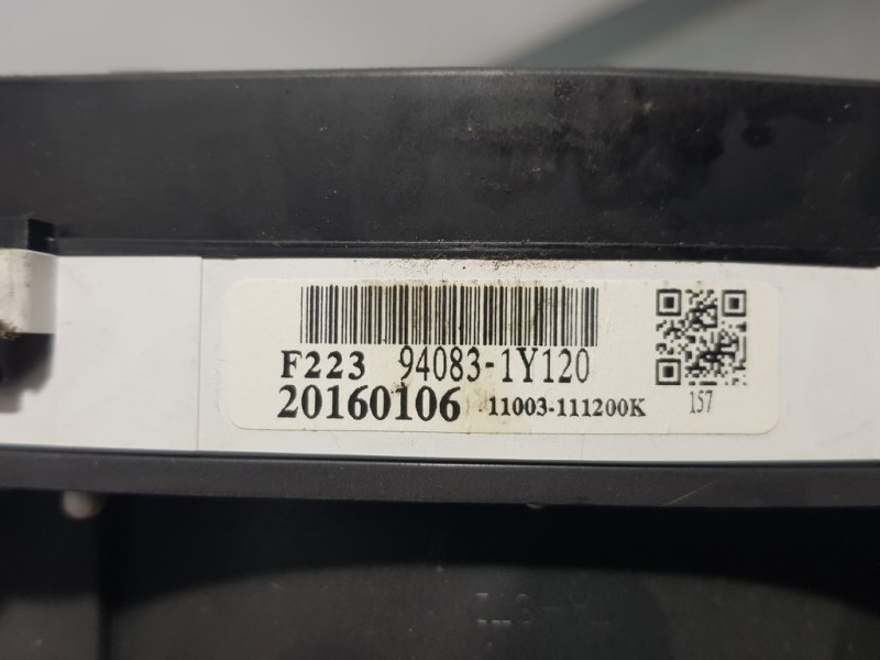 Recambio de cuadro instrumentos para kia picanto concept referencia OEM IAM 940831Y120 11003111200K 