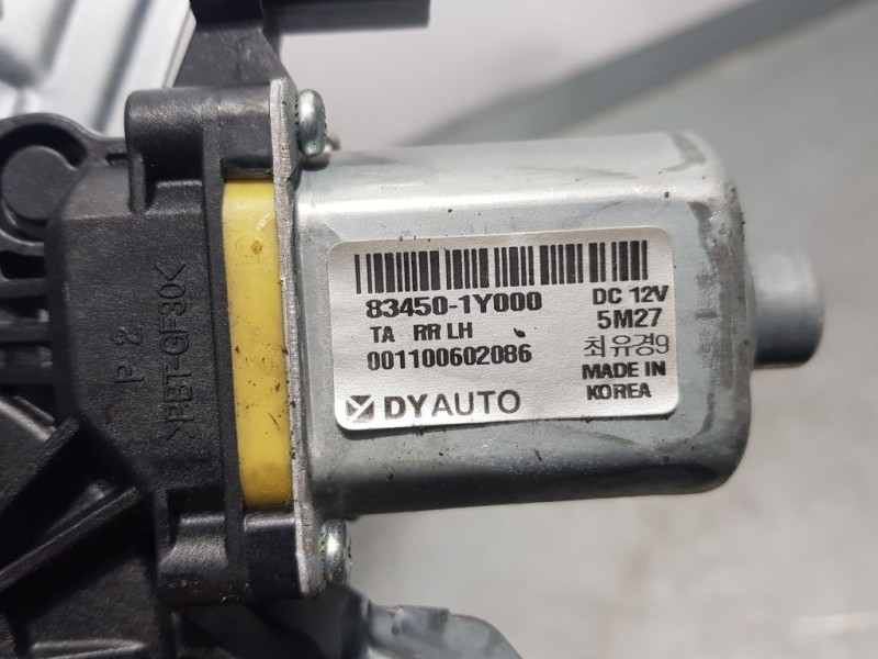 Recambio de elevalunas trasero izquierdo para kia picanto concept referencia OEM IAM 834501Y000 1100602086 DY AUTO ELECTRICO 2 P