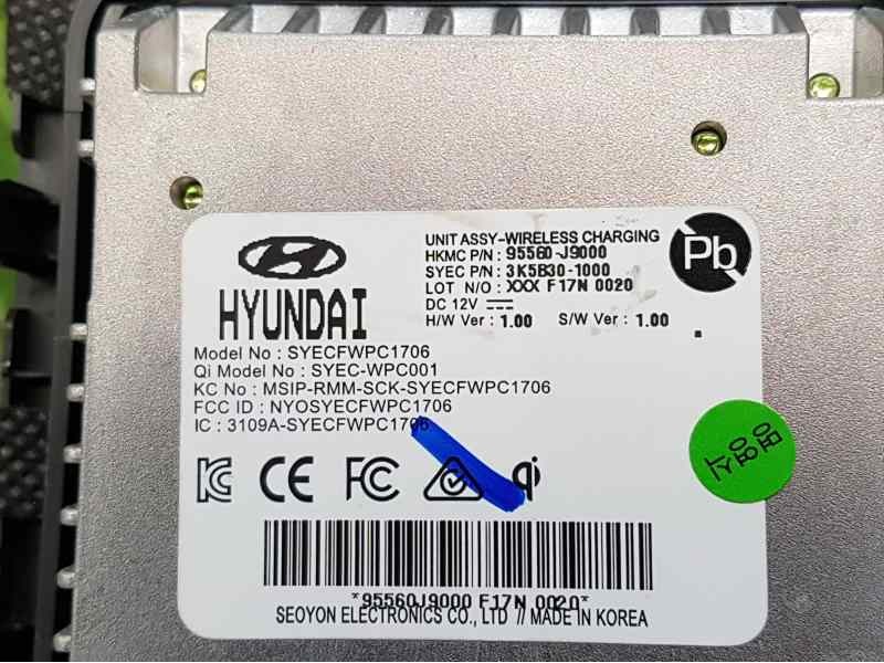 Recambio de cargador inductivo para hyundai kona style 4wd referencia OEM IAM 95560J9000 6K5B301000 