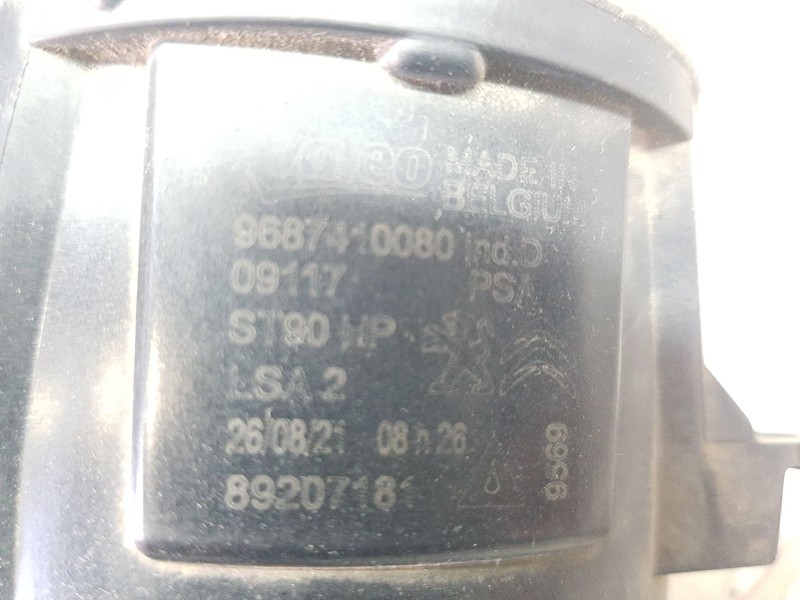 Recambio de faro antiniebla izquierdo para toyota proace furgoneta (mdz_) 1.5 d4d (mdz8) referencia OEM IAM SU001A3436  