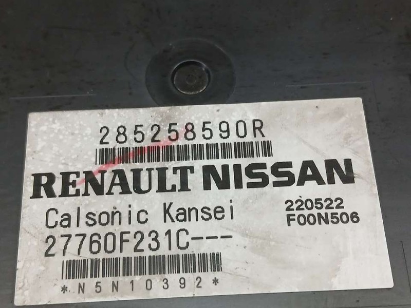 Recambio de modulo electronico para renault captur ii equilibre referencia OEM IAM 28525890R 27760F231C CALSONIC KANSEI