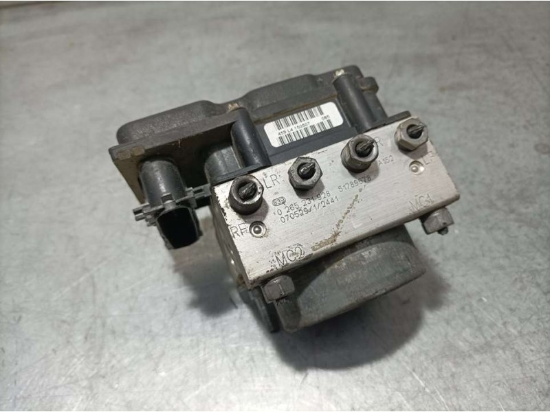 Recambio de abs para fiat bravo (198) 1.9 dynamic multijet referencia OEM IAM 51789678 0265231928 BOSCH