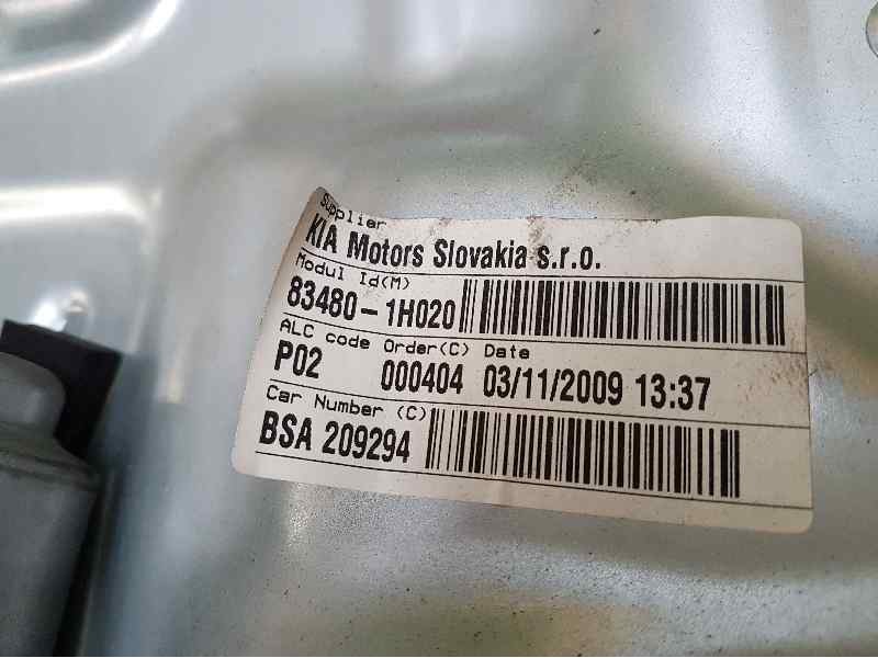 Recambio de elevalunas trasero derecho para kia cee´d drive referencia OEM IAM 834801H020 6 PINS ELECTRICO