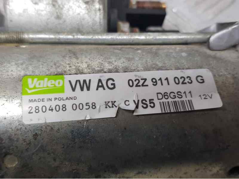 Recambio de motor arranque para volkswagen golf v berlina (1k1) gt sport referencia OEM IAM 02Z911023G D6FS11 VALEO
