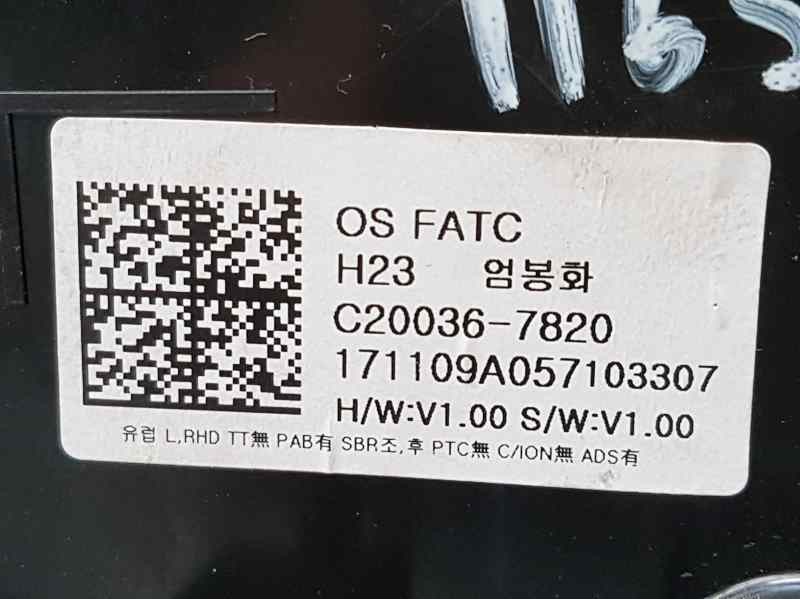 Recambio de mando climatizador para hyundai kona style 4wd referencia OEM IAM C200367820  