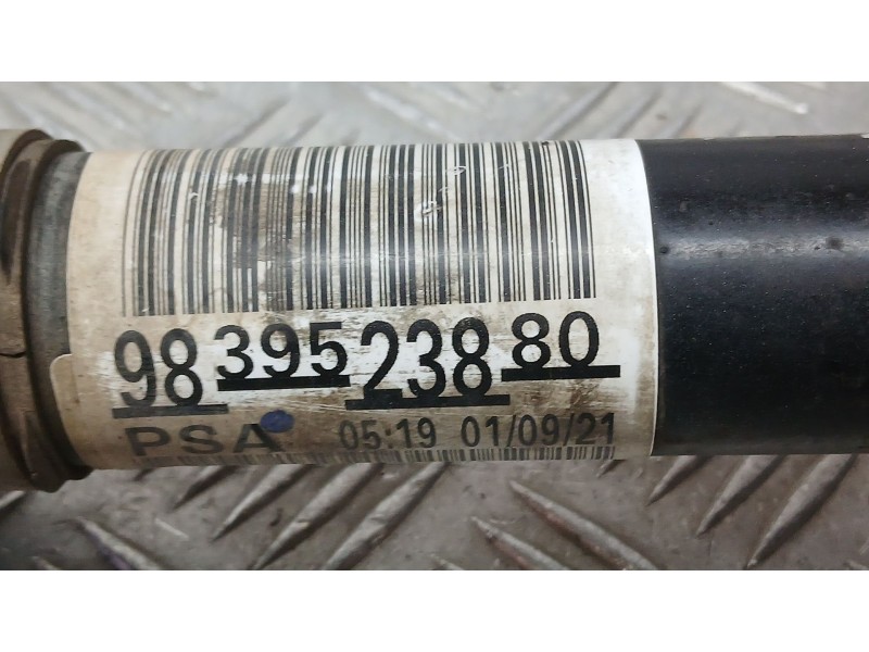 Recambio de transmision delantera derecha para toyota proace furgoneta (mdz_) 1.5 d4d (mdz8) referencia OEM IAM 9839523880  