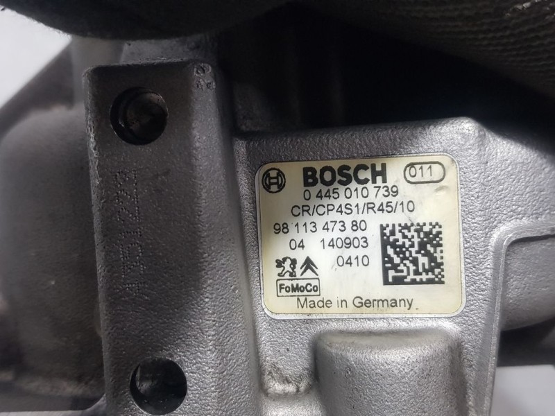 Recambio de bomba alta presion para peugeot 2008 (--.2013) 1.6 e-hdi fap referencia OEM IAM 98113347380 0445010739 BOSCH