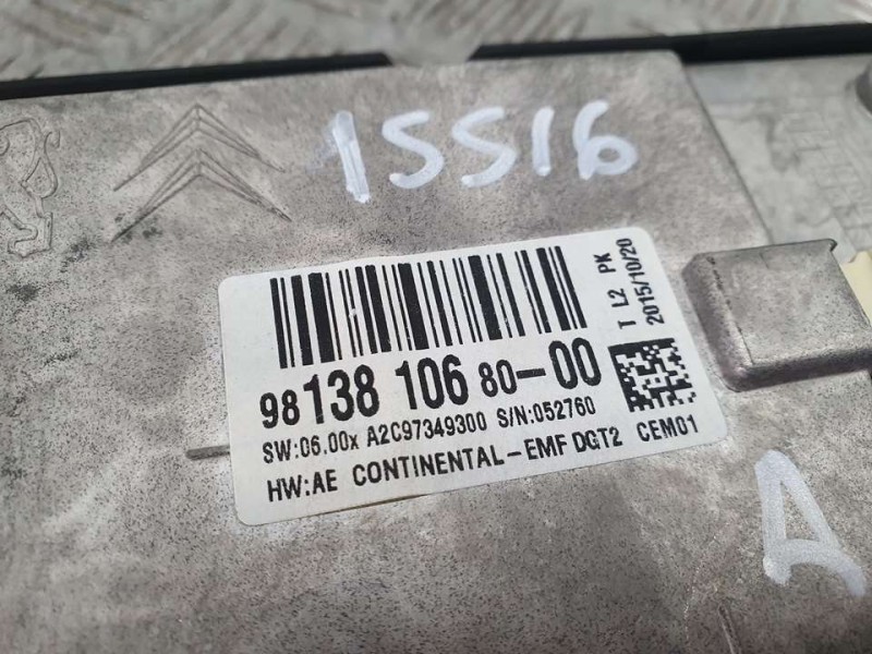 Recambio de sistema navegacion gps para citroën ds4 design referencia OEM IAM 9813810680 A2C97349300 CONTINENTAL