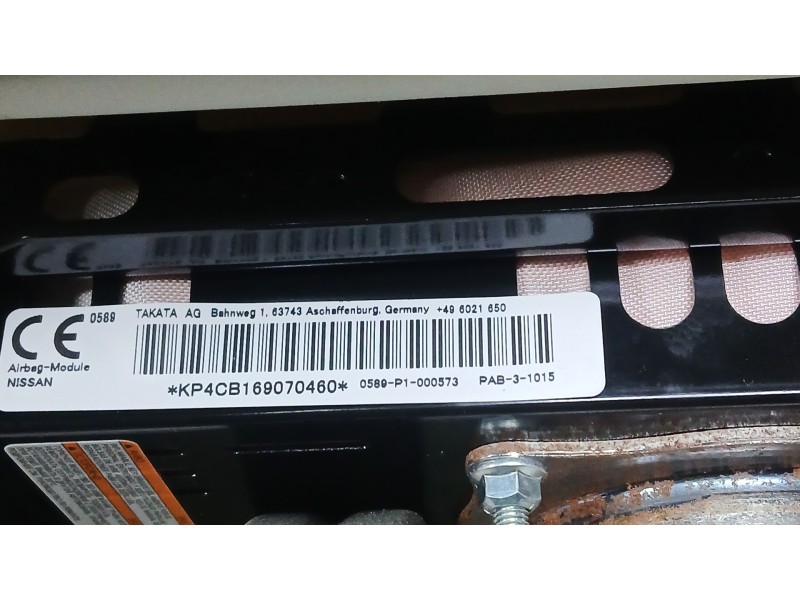 Recambio de kit airbag para nissan x-trail (t32) tekna referencia OEM IAM K85104CE1A C/ SALPICADERO Y PRETENSORES C/ SALPICADERO