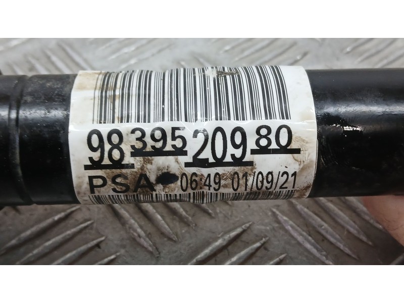 Recambio de transmision delantera izquierda para toyota proace furgoneta (mdz_) 1.5 d4d (mdz8) referencia OEM IAM 9839520980  