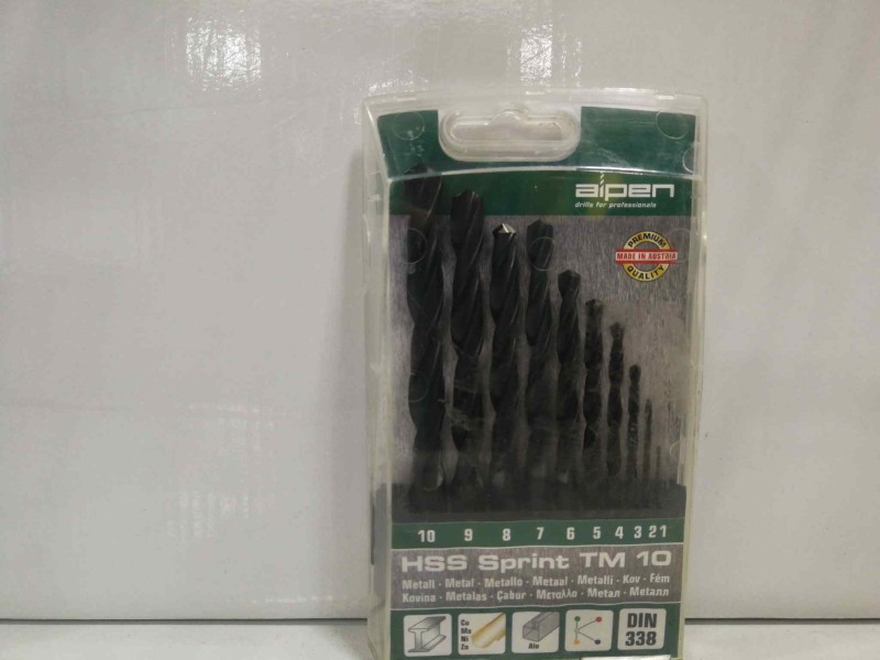 Recambio de estuche brocas para herramienta - - referencia OEM IAM METAL HSS SPRINT 10 PIEZAS