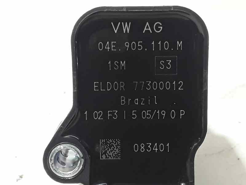 Recambio de bobina encendido para volkswagen polo 1.0 referencia OEM IAM 04E905110M 77300012 ELDOR