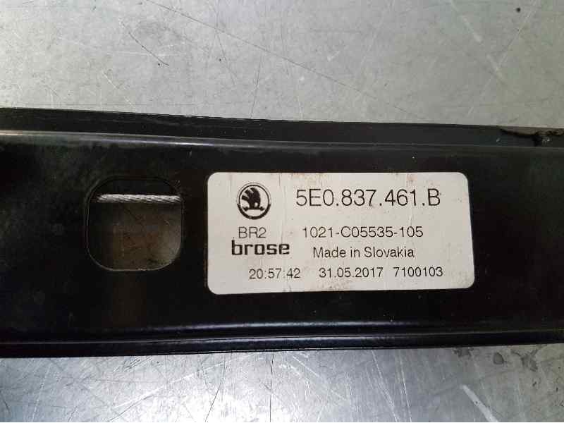 Recambio de elevalunas delantero izquierdo para skoda octavia lim. (5e3) ambition referencia OEM IAM 5E0837461B 2 PINS ELECTRICO