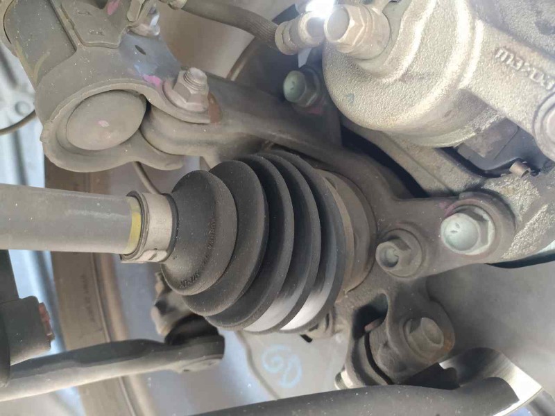 Recambio de mangueta delantera izquierda para mazda 2 lim. () black tech edition referencia OEM IAM DA7J3303Y  