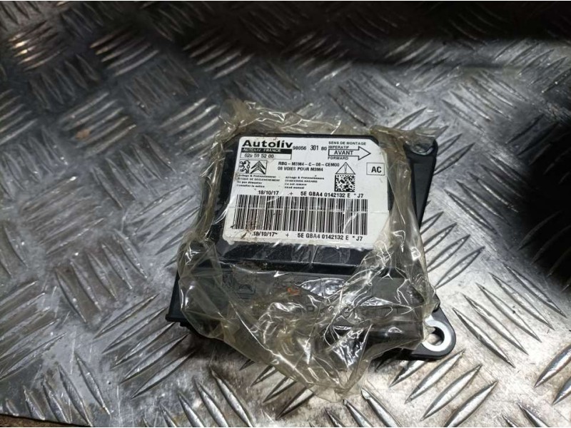 Recambio de kit airbag para citroën c-elysée shine referencia OEM IAM 96753921ZD 9805630180 CENTRALITA C/ SALPICADERO Y SIN PRET