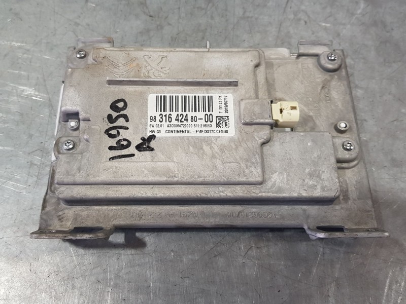 Recambio de sistema navegacion gps para peugeot 2008 i (cu_) 1.5 bluehdi 100 referencia OEM IAM 9831642480  