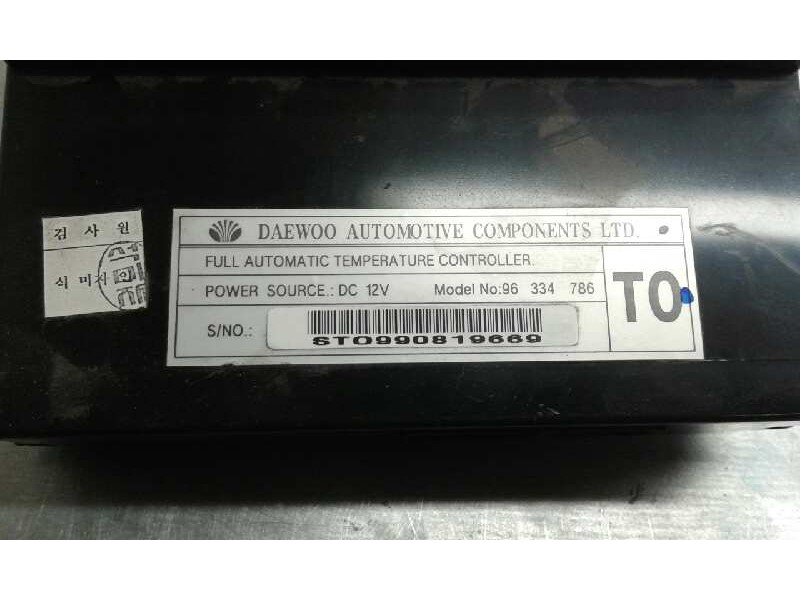 Recambio de mando climatizador para daewoo leganza 2.0 cat referencia OEM IAM 96334786  96334786