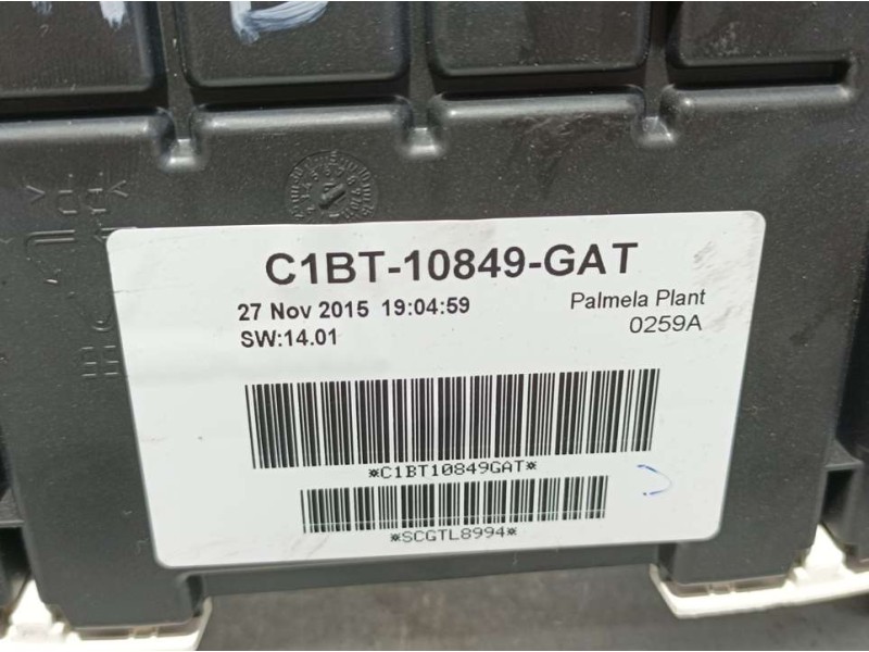 Recambio de cuadro instrumentos para ford fiesta (ccn) trend referencia OEM IAM C1BT10849GAT  