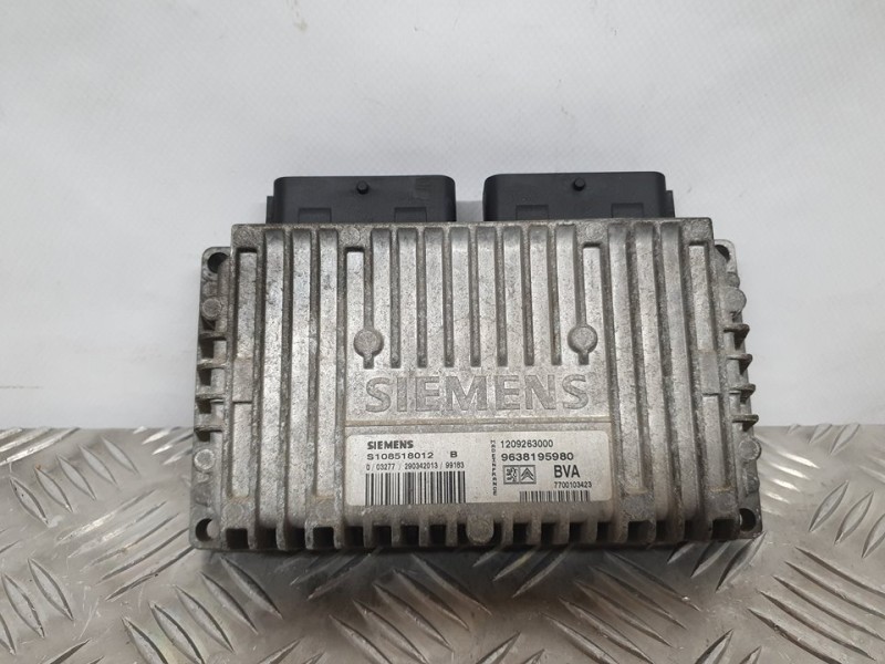 Recambio de centralita cambio automatico para peugeot 306 berlina 4 puertas (s1) style referencia OEM IAM 9638195980 S108518012 