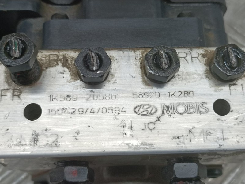 Recambio de abs para hyundai ix20 gls style referencia OEM IAM 289201K280 1K58920580 MOBIS