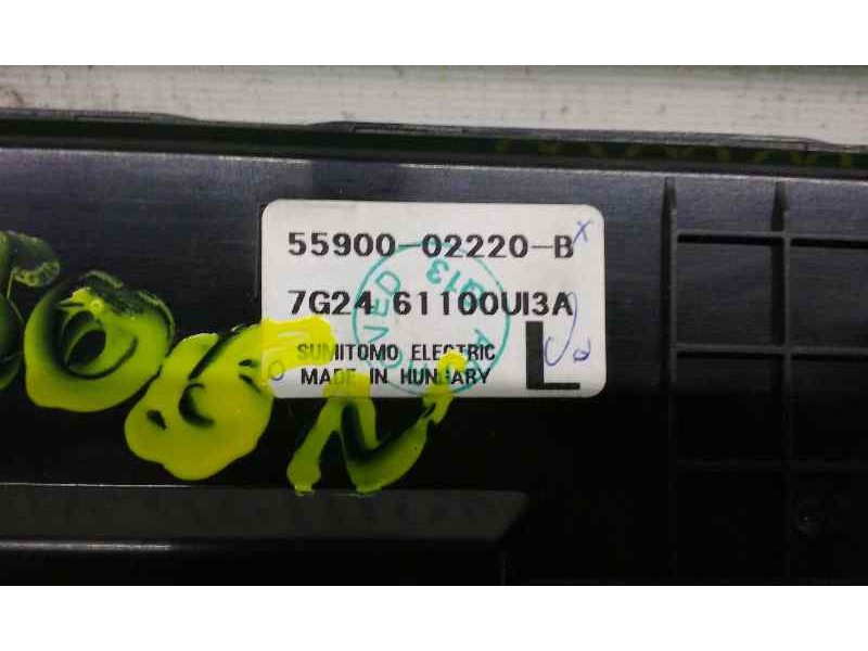 Recambio de mando climatizador para toyota auris active referencia OEM IAM 7G2461100V13A 5590002220B 