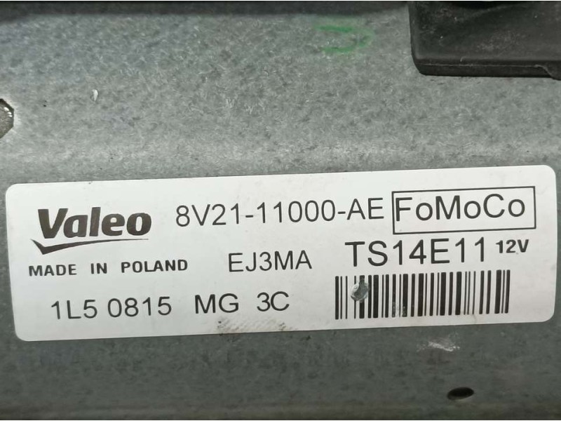 Recambio de motor arranque para ford fiesta (ccn) trend referencia OEM IAM 8V2111000AE TS14E11 