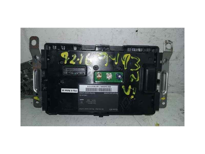 Recambio de sistema navegacion gps para renault koleos dynamique referencia OEM IAM A2180J01210 259154206R TOM TOM