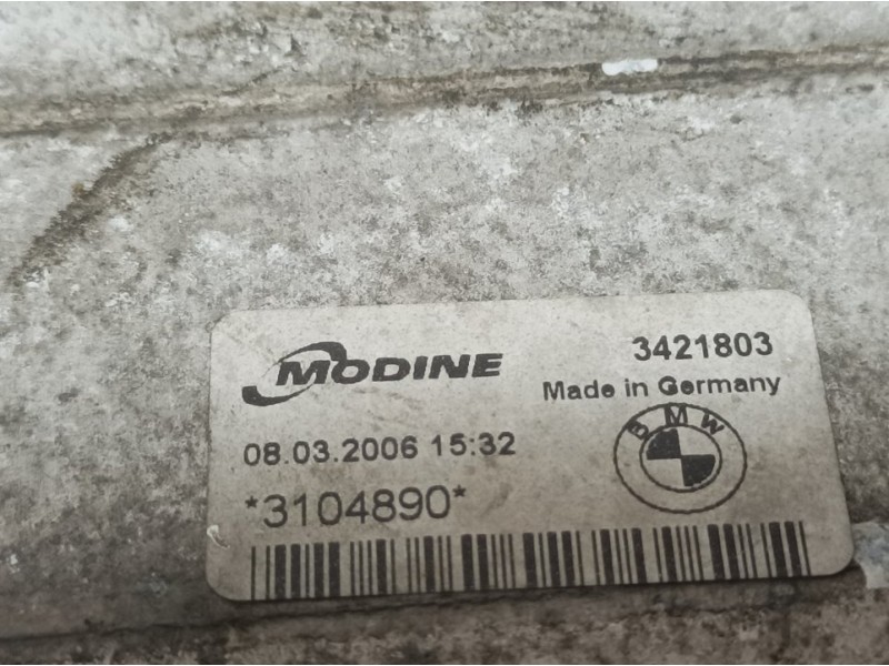 Recambio de intercooler para bmw x3 (e83) 3.0d referencia OEM IAM 3421803 3104890 MODINE