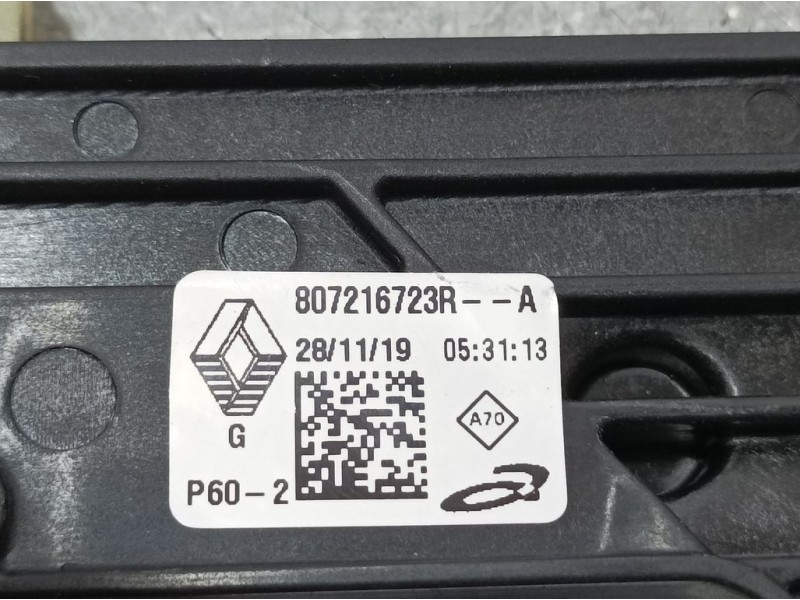 Recambio de elevalunas delantero izquierdo para renault clio v zen referencia OEM IAM 807216723R  ELECTRICO 6 PINS