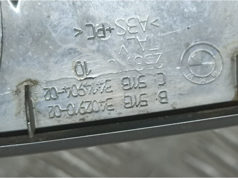 Recambio de rejilla delantera para bmw x3 (e83) 3.0d referencia OEM IAM 340291002  DERECHA