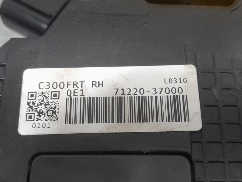 Recambio de cerradura puerta delantera derecha para ssangyong korando (c300) 1.5 referencia OEM IAM 7122037000  