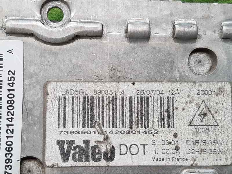 Recambio de centralita faros xenon para peugeot 607 (s1) pack referencia OEM IAM 89035114  VALEO