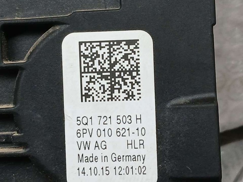 Recambio de potenciometro pedal para seat leon st (5f8) style connect referencia OEM IAM 5Q1721503H 6PV01062110 