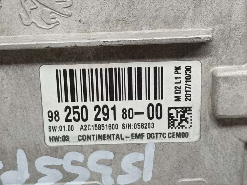 Recambio de sistema navegacion gps para citroën c-elysée shine referencia OEM IAM 9825029180 A2C15851600 CONTINENTAL