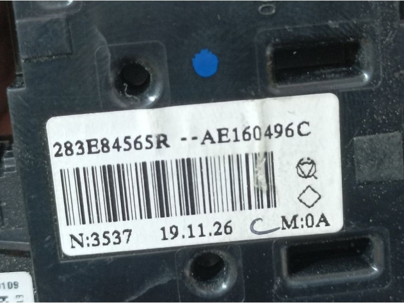 Recambio de mando multifuncion para renault clio v zen referencia OEM IAM 283E84565R AE160496C 
