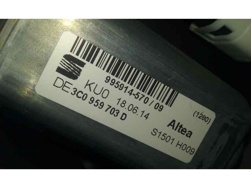 Recambio de elevalunas trasero izquierdo para seat altea xl (5p5) reference ecomotive referencia OEM IAM 3C0959703D  ELECTRICO