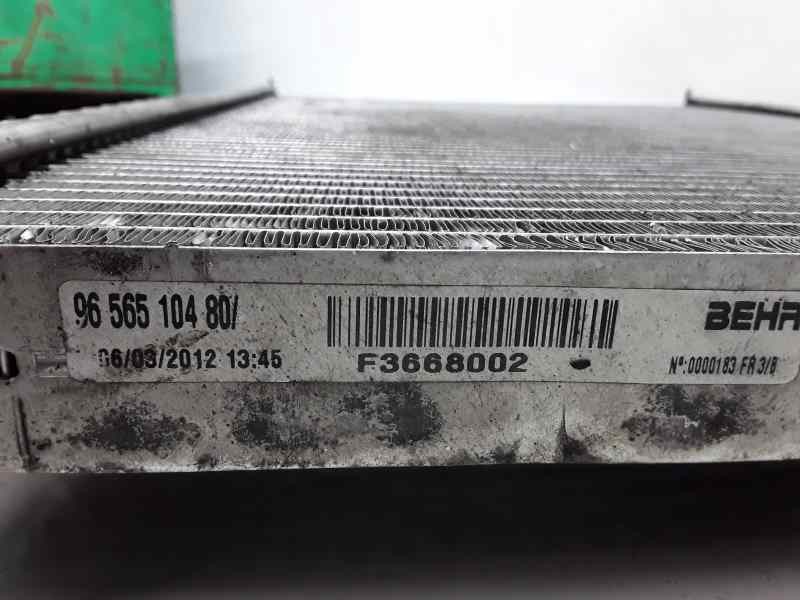 Recambio de radiador agua para peugeot 607 (s1) pack referencia OEM IAM 9656510480 F3668002 BEHR