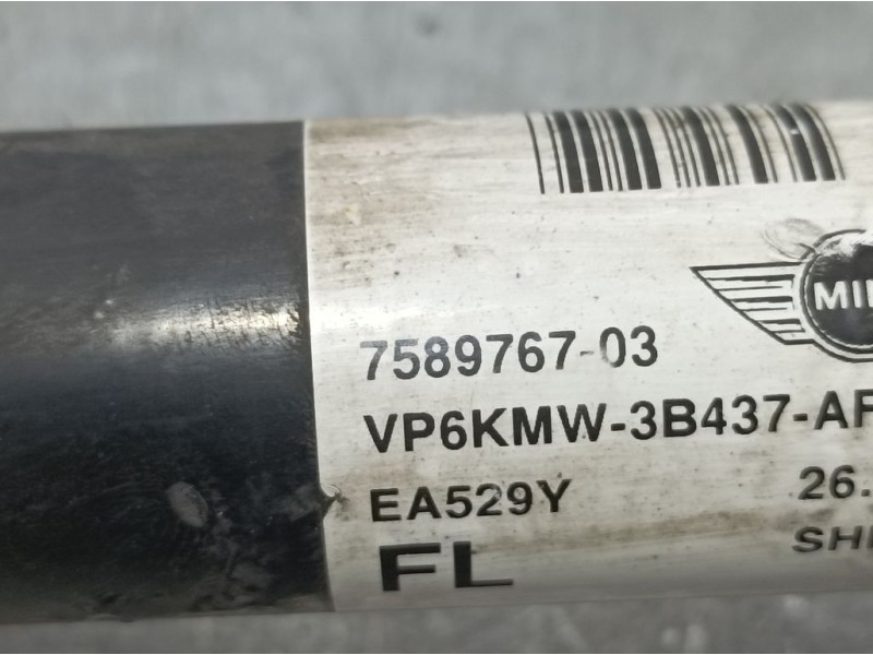 Recambio de transmision delantera izquierda para mini mini (r56) one referencia OEM IAM 758976703  